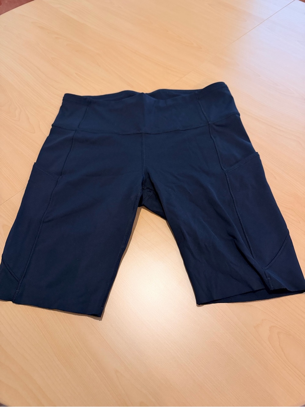 Lululemon Women’s Black Performance Bike Shorts Size 10